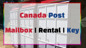 Canada Post Mailbox | Rental | Mailbox Key