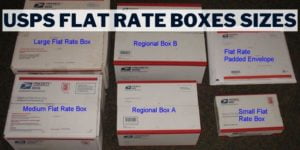 USPS Flat Rate Box Sizes